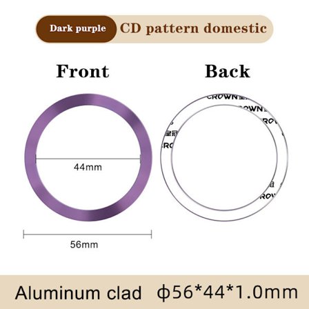 2023 Ny magnetisk metalpladering Magsafe trådløs oplader Iro