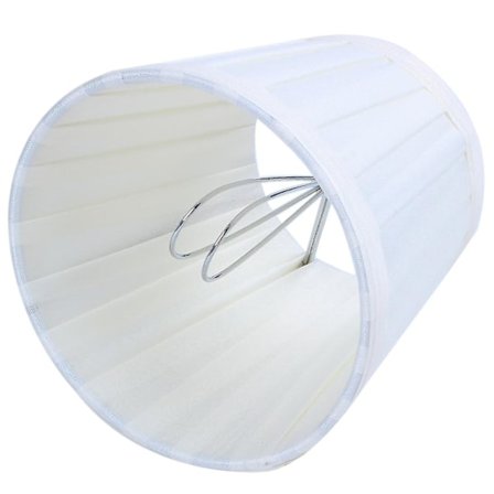 Tygljuskrona Lampskärm Hållare Clip On Vägglampa Bredvid Sänglampa Hängande Lampa, Ljusgul