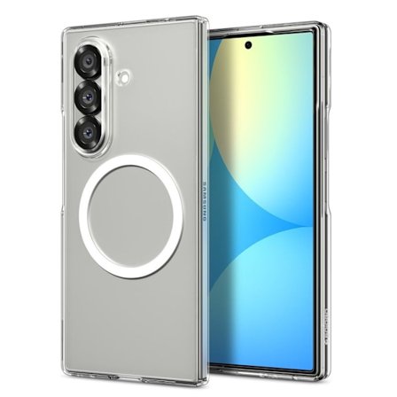 Spigen Samsung Galaxy Z Fold 7 Skal MagSafe AirSkin Crystal Clear