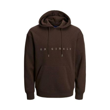 Jack & Jones, Hoodies Bruin, Heren, Maat:S,polyester