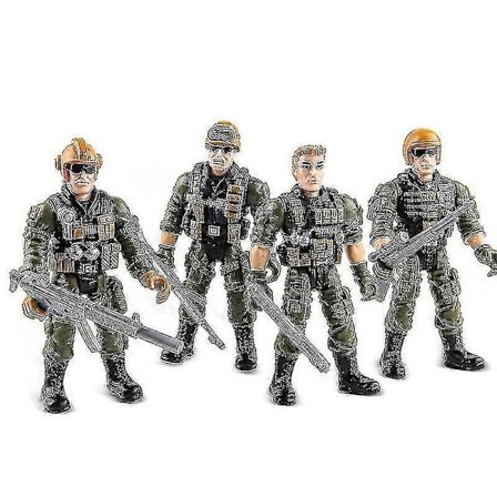 Militære Sjø- og Land Soldat Leker, Elite Spesialstyrker Soldater, Artikulerte Dukke Modeller, Ornamenter