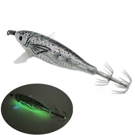 Puiset katkaravun vieheet Squid koukku C C