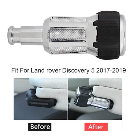 Sitsarmstödjusteringsknappar i rostfritt stål SV Passar Land Rover 06-19