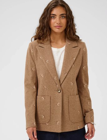 Culture Cuhering Blazer - Brown - 38