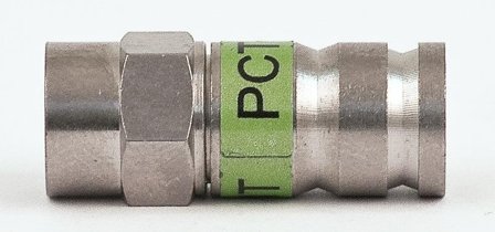 Televes PCT-TRS6L Kompressiokytkin RG-6, F-koiras, Antennimateriaalit