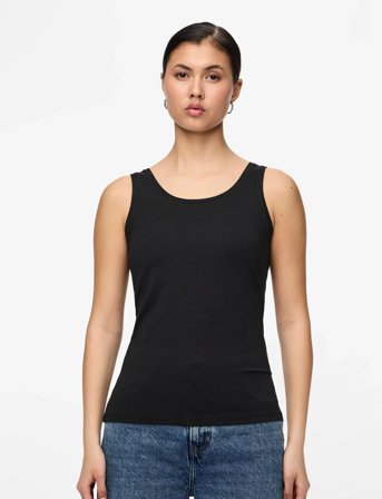 Pieces Pcsirene Tank Top Jrs Noos - Black - S