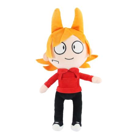 1 stk. Ny eksklusiv Eddsworld Tord Anime plys Cartoon Edd dukke indendørs boligindretning blødt udstoppet PP bomuldslegetøj gave