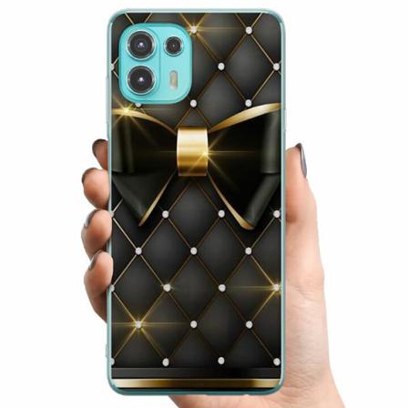 Motorola Edge 20 Lite Tpu Mobilskal Gyllene Rosett