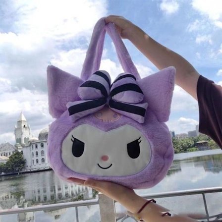 Kuromi Pehmolaukku Cartoon Tote Bag Pehmo rannelaukut