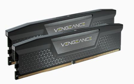 Corsair Vengeance - DDR5 - sett - 32 GB: 2 x 16 GB - DIMM 288-pin - 4800 MHz / PC5-38400 - ikke-bufret