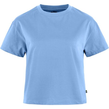 Fjällräven Women's Classic Short T-Shirt in Ultramarine, Bio-Baumwolle | Size: Large