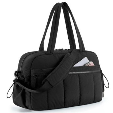 Ny Sports- og Træningstaske med Rum til Sko Black