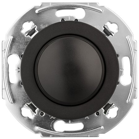 Schneider Electric UNI400LED 4-400W RCL WDE011627 Dimmer 400W, svart, Strömbrytare & vägguttag