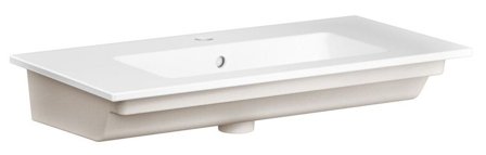 Gustavsberg Graphic Pesuallas matala, Graphic-sarjalle 80 cm, Kylpyhuone