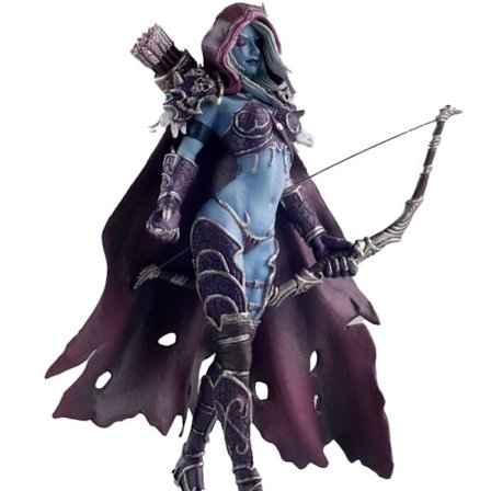 Med eske; 15 cm Shadow Queen actionfigur, fantasy spill hersker modell, håndlaget samleobjekt for barn