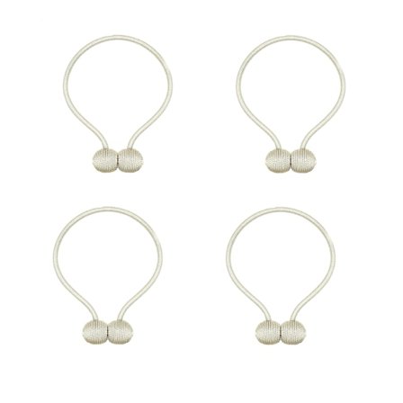 Gardinbindinger (Beige), Gardinholdere Spænder Bånd Kroge Clips, Gardinbindinger til Hjem, Soveværelse, Kontor