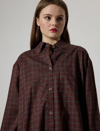 Brixtol Textiles Rhona - Brown - XL