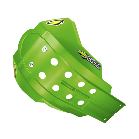 Piastra Paramotore Cycra Full Armor Verde - Kawasaki KX 250F 2009-2016