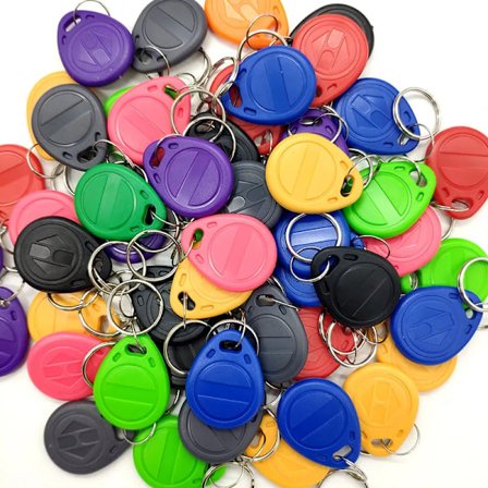 50 pieces T5577 Rewritable 125KHz RFID key Fob EM4305 Copy Writable Rewrite Duplicate RFID Tag Proximity Token