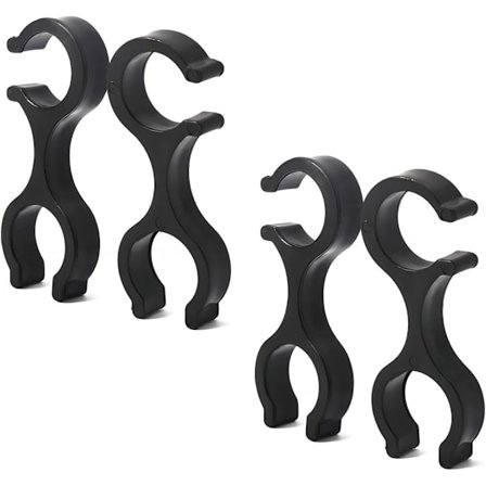 4 stk. Vandrestavsspidser Sæt - Udskiftningsspidser til vandrestave - Sne- og mudderkurve