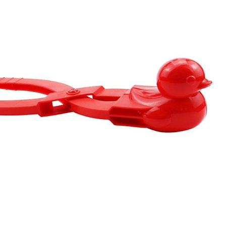 20,5 cm Ankka Lumipallotyökalu, Lumipallontekijä, Täydellinen Ulkoleikkeihin Lumi- tai Hiekkalelu (punainen)