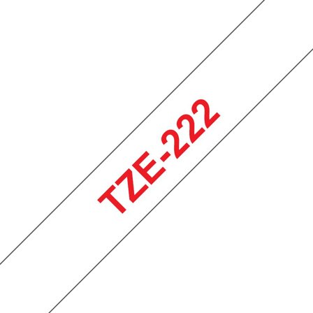 Brother TZe-222 - laminert teip - 1 kassett(er) - Rull (0,9 cm x 8 m)