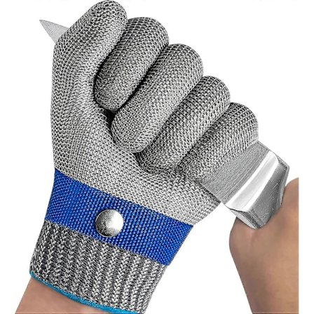 Viiltosuojakäsineet keittiöön, tason 5 suojaus, viiltosuojakäsineet, ketjukäsine, lihakäsine, osterikäsine mandoliiniviipalointiin, lihan 