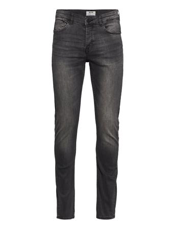 Onsloom Life Black Washed Dcc 0447 Slim Jeans Svart ONLY & SONS