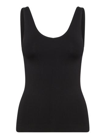 Numarie Singlet - Noos Top Ærmeløs Top Sort Nümph