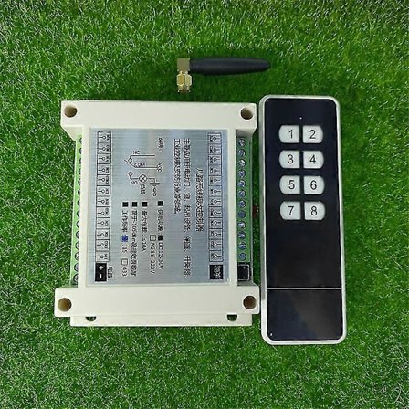 DC 12V 24V 36V 8 Ch RF Trådlös Fjärrkontroll Switch Fjärrkontrollsystem 8ch 10A Relä Mottagare +8 Knapp Sändare
