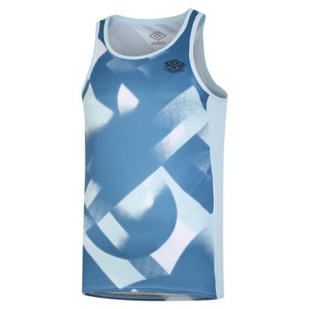 Umbro Mens Pro Träningsväst Topp Xxl Blå Glow/brilliant White