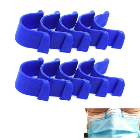 50x Anti fog nose clip for mouth protection facemask