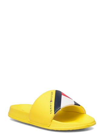 T3B0-32273-1172801- Shoes Summer Shoes Pool Sliders Gul Tommy Hilfiger