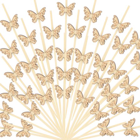 200 stk. e Cocktail Picks til drinks i trækaktusformet frugt