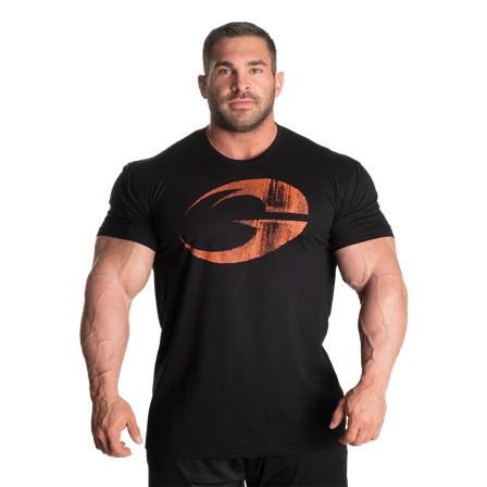 GASP Cadet Tee, Black/Flame