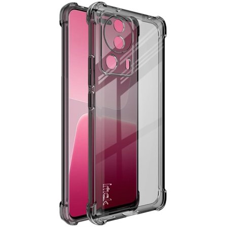 IMAK Airbag Cover til Xiaomi Civi 2 / 13 Lite - Gennemsigtig Sort