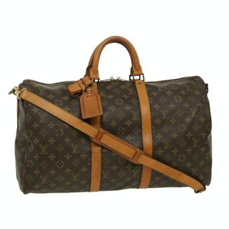 Louis Vuitton Vintage, Pre-owned Bag Bruin, Dames, Maat:ONE Size,leer