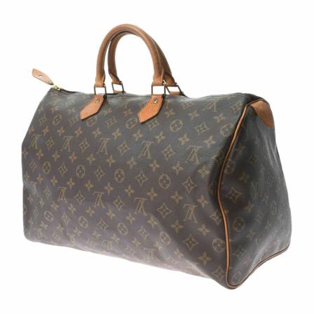 Louis Vuitton Vintage, Pre -owned Speedy 40 Bruin, Dames, Maat:ONE Size