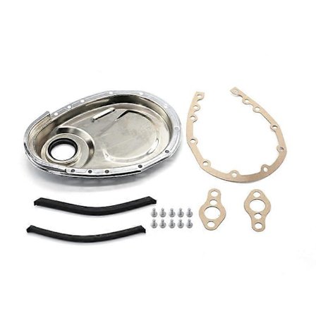 Krominen jakoketjun kotelosarja, sopii SB Chevy 327 350 383 400 SBC Tiiviste Pultit Sarja