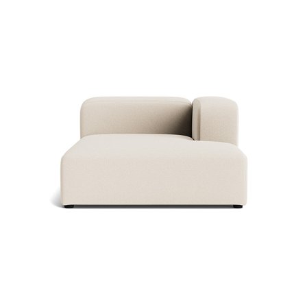 Milo XL chaiselong, højrevendt - Loop Creme - 130x170x72 - Sofa, chaiselong