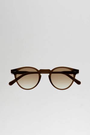 Forest Chocolate - brown gradient lens