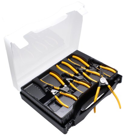 Ironside 100546 Spor ring stang kit 8 dele, Håndværktøj