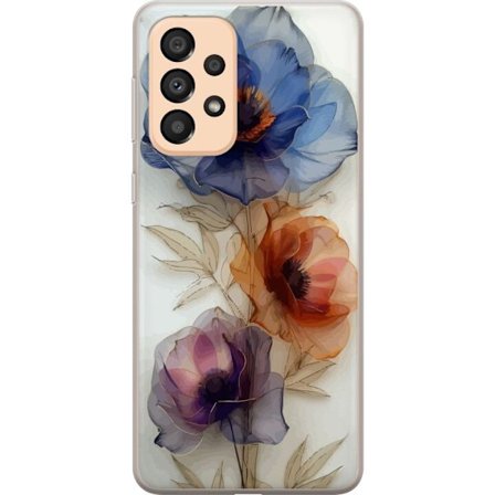 Mobilskal till Samsung Galaxy A33 5G med Silkesblommor