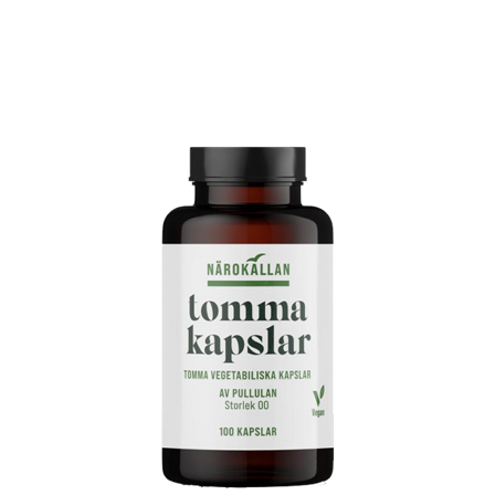 Närokällan Tomma kapslar 100 kapslar