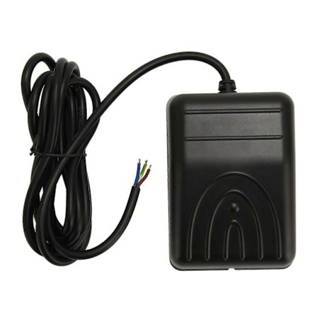 Jalkakytkin 16A 250V AC Suuritehoinen Itsepalautuva Vedenpitävä Yksittäinen Jalkapoljinkytkin 2 metrin kaapelilla FS211W3B, 3-johtiminen