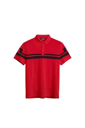 J.Lindeberg - Golf - Mads Polo - Red - Man - M