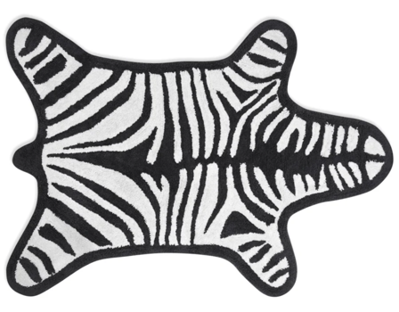 Jonathan Adler Zebra Badematte Sort 79x12