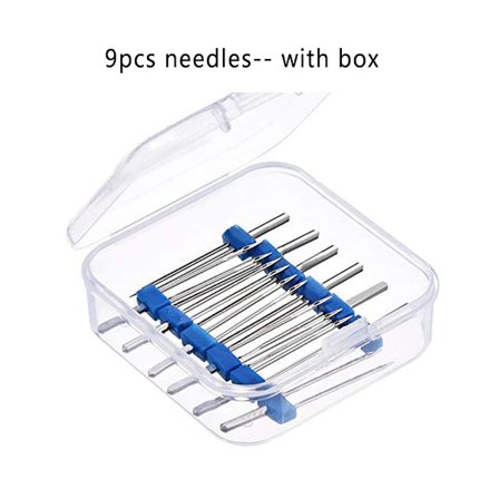 3/9 st Symaskinsnålar Dubbla Tvillingnålar 2.0/90 3.0/90 4.0/90 Symaskinsnålar för De Flesta Hushållssymaskiner