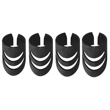 4 pakker guitar-tommelfinger, guitar pick, bas finger pick
