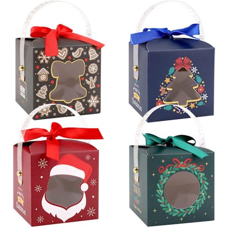 Pakke med 24 julepapirbokser